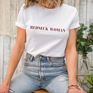 Redneck Woman Country Funny Western Graphic Unisex T-Shirt